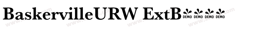 BaskervilleURW ExtB字体转换